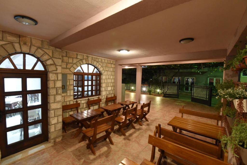 Covered terrace